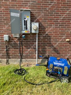 Emergency Connection for whole home power transfer