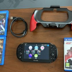 Sony PS Vita 2000 (Slim) – Modded – 256GB + Extras