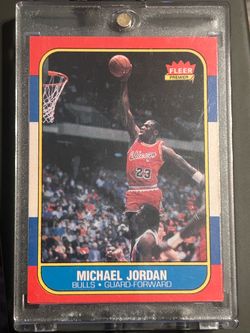 Michael Jordan 1986 Fleer Rookies