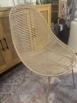 Wicker Accent Chair