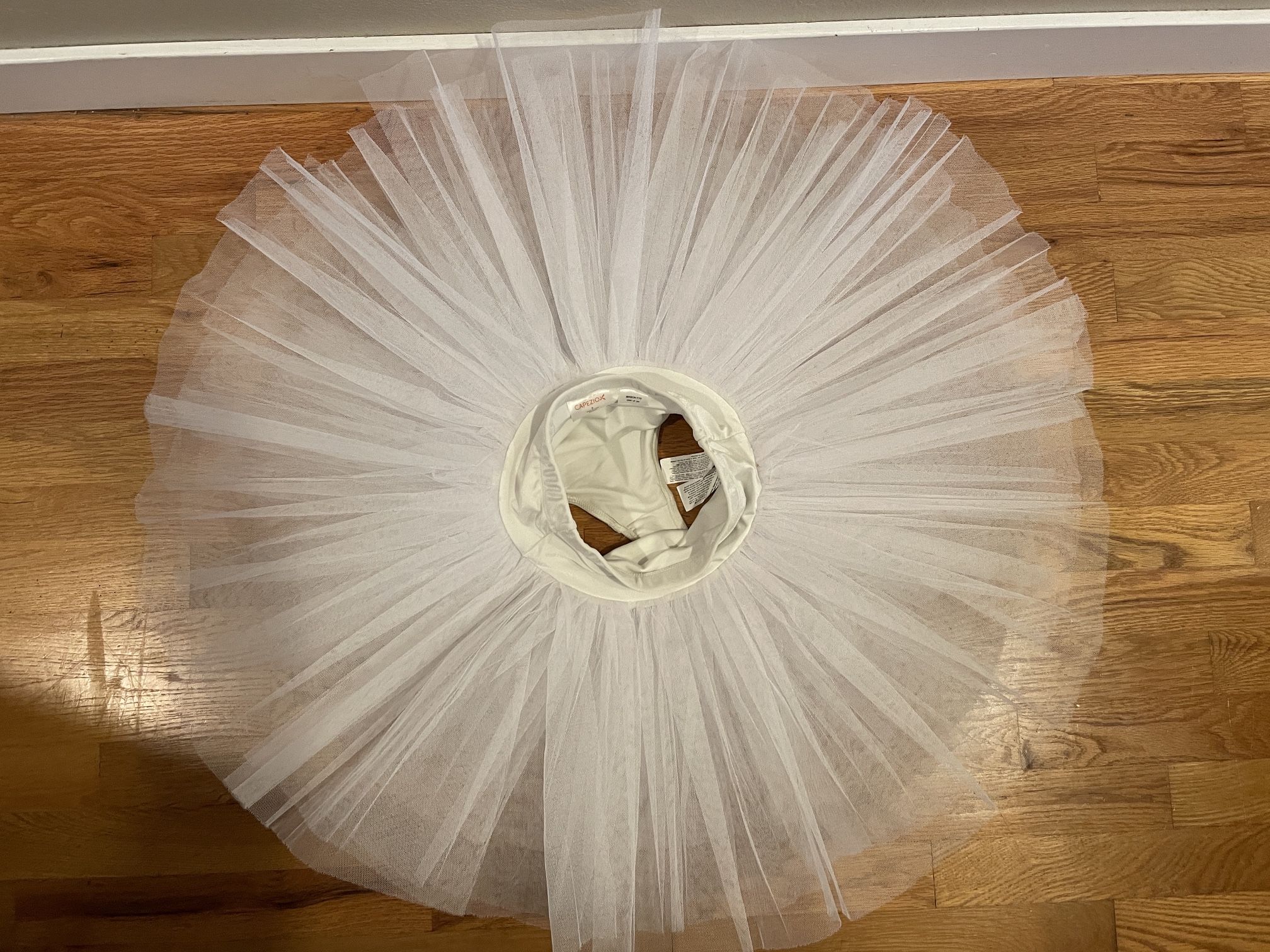 Capezio White Tutu Size Small