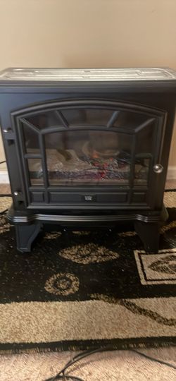 Portable fire place heater