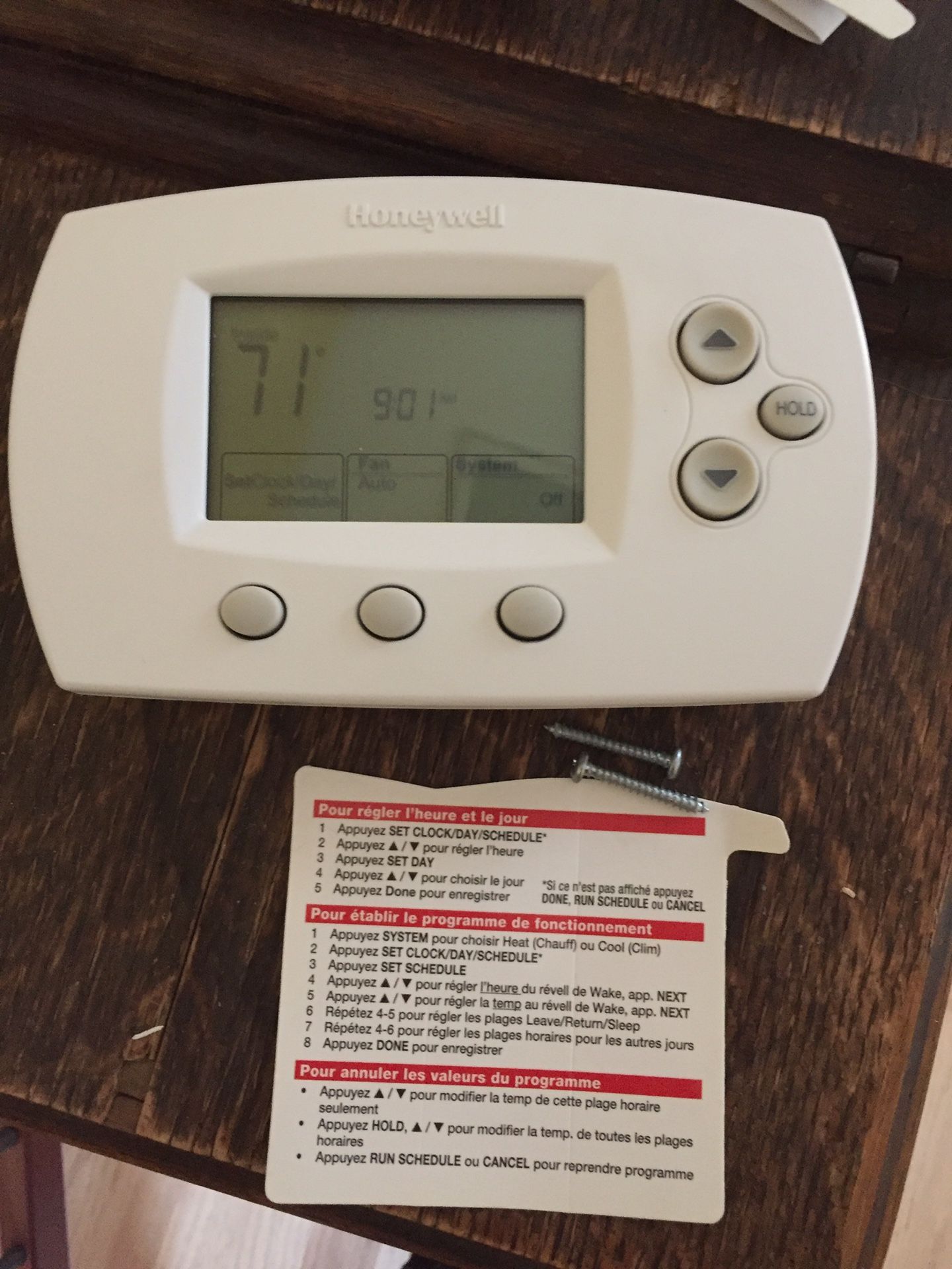 Honeywell Thermostat