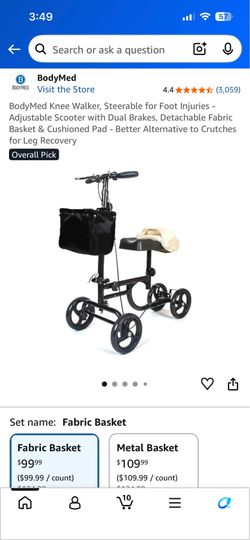 BodyMed Knee Walker