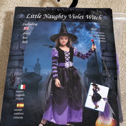 Witch Costume for 130-140cm