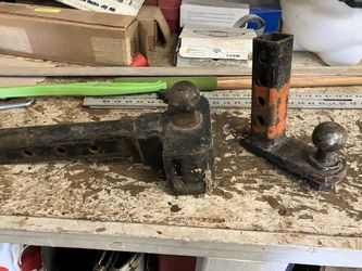 Two trailer hitch with 2 inch ball