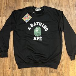 Bape Green Camo Sweater
