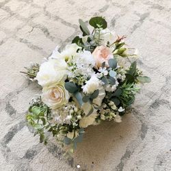 Faux Wedding Flower Bouquet