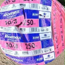New Romex 10/3