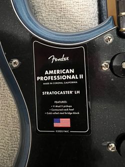 Fender Stratocaster left handed