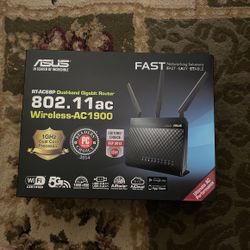 Asus Wireless-AC1900 Dual-band Gigabit Router