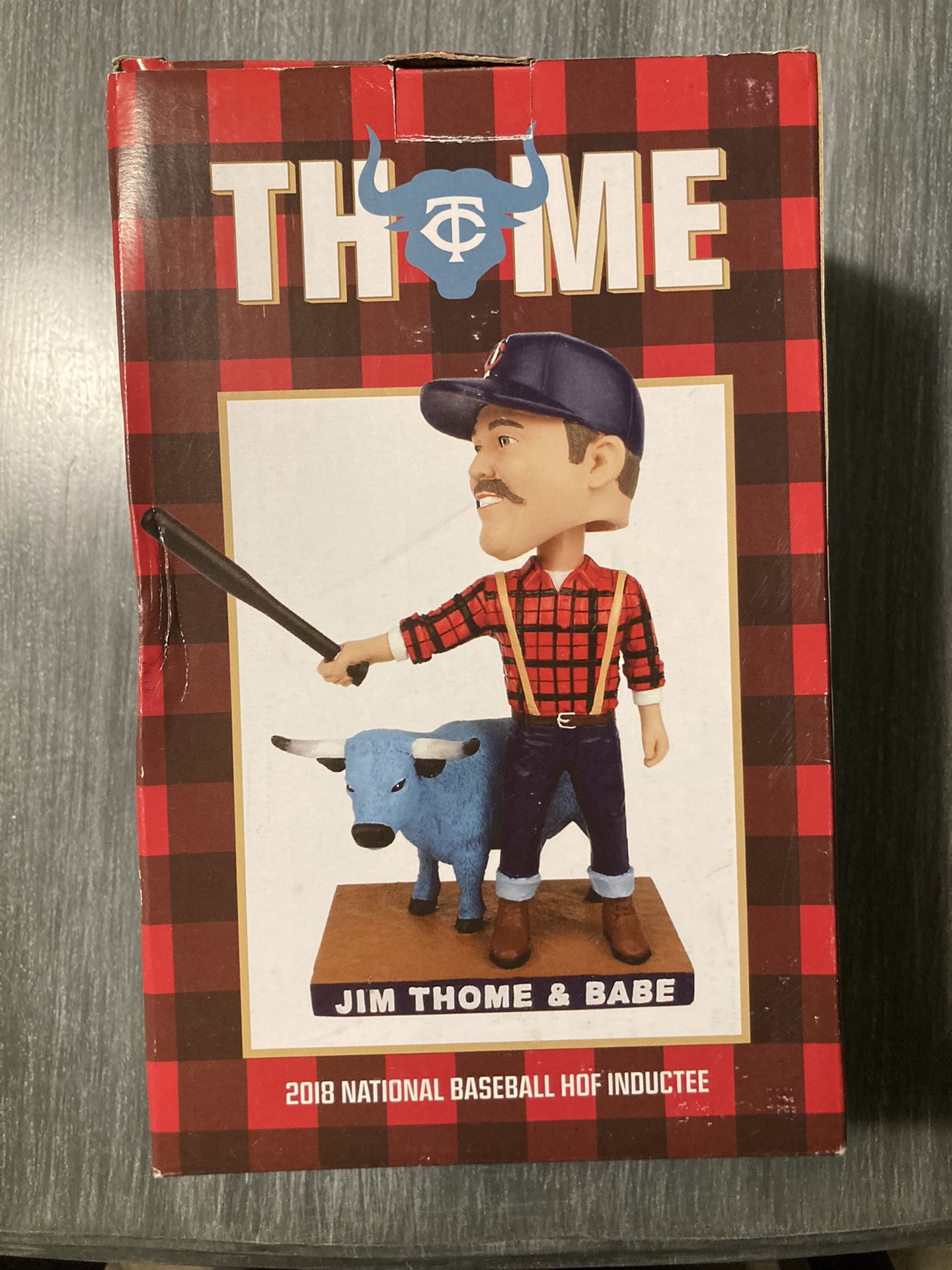 Jim Thome and Babe Bobblehead