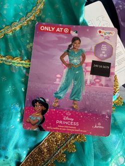 Disney Princess Jasmine Deluxe Child Costume Size M (7-8)