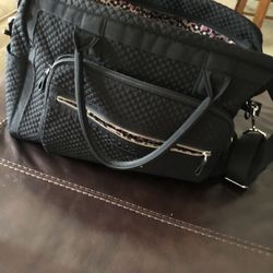 Black Quilted Bag