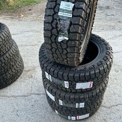 New LT275/55r20 Venom A/T Swampthing Tires LT 275/55R20 All Terrain Tire 275/55/20 Llantas Nuevas Todo Terreno 275 / 55 R 20 Load Range E Toyo Nitto B