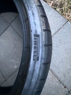 22 inch Pirelli p series tires 295/35/22 set of 2