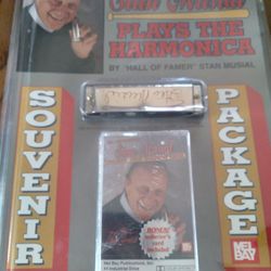 Stan Musial Harmonica Package 