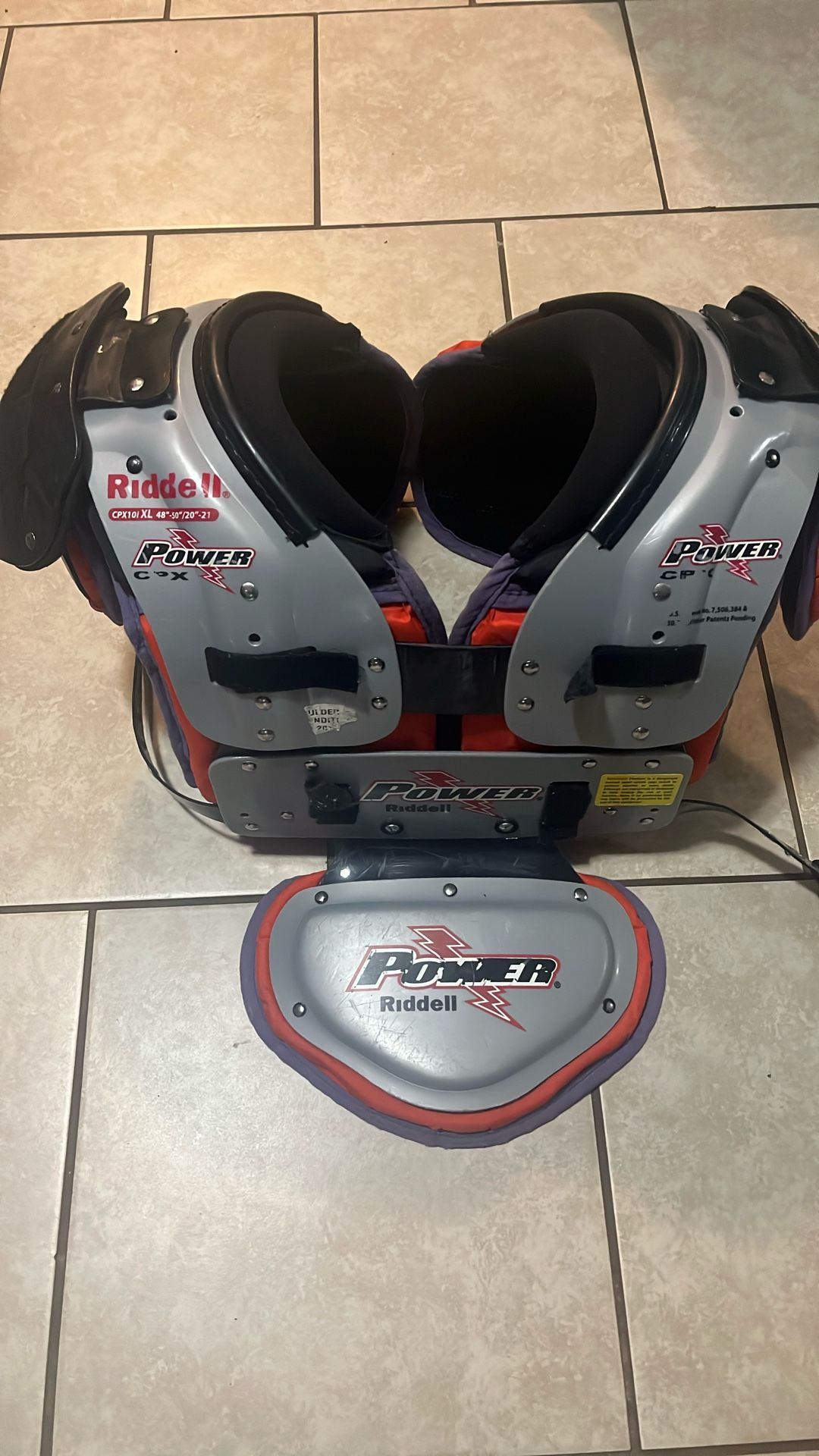 Football Shoulder Pads, Extra Large