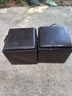 Foot stools w/ storage space