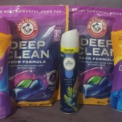 NASHVILLE, GA Pack Of 5 Arm&Hammer/Glade Household Bundle 