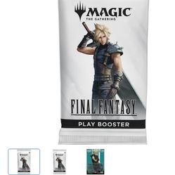 14 booster packs of 14 cards for magic the gathering final fantasy
