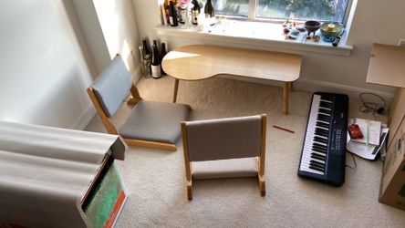 Low Table and 2 Chair set / Japanese style