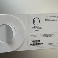 New Apple Watch Series 7 Blue On Blue 45MM