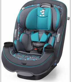 Disney Grow and Go Convertible Car Seat, Rear Facing 5-40 pounds, Forward Facing 30-65 pounds, Booster 40-100 lbs, Convert from Infant to Toddler, Mic