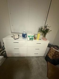 White 6-Drawer Double Dresser - Pottery Barn
