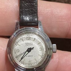 Gruen Precision 17 Jewels Automático 
