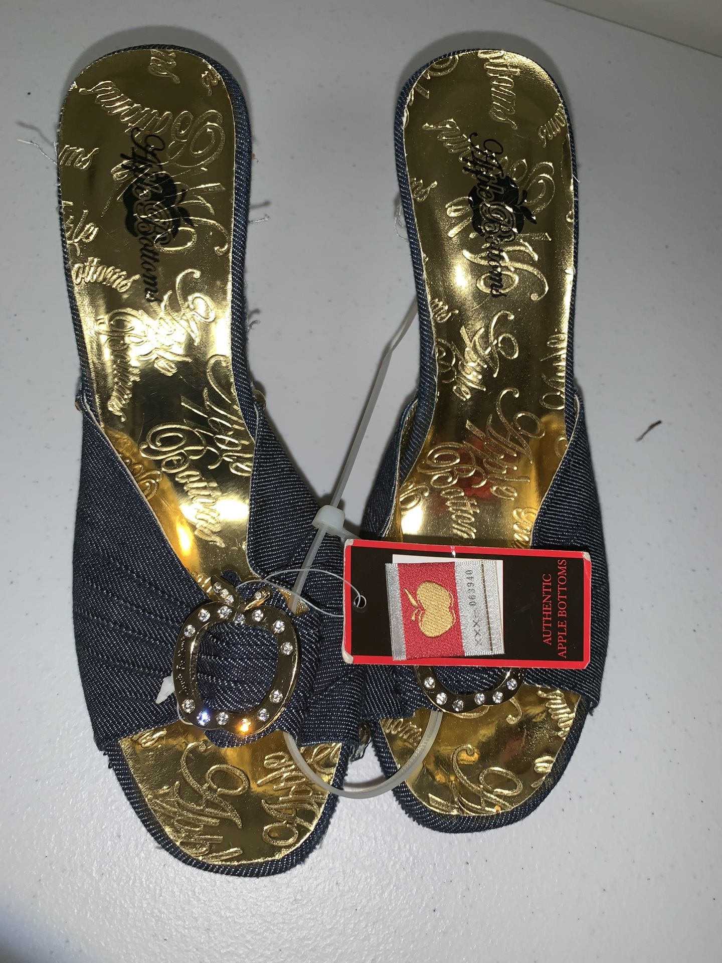 Brand new Apple Bottom heels/wedges size 7 with tags. Never worn