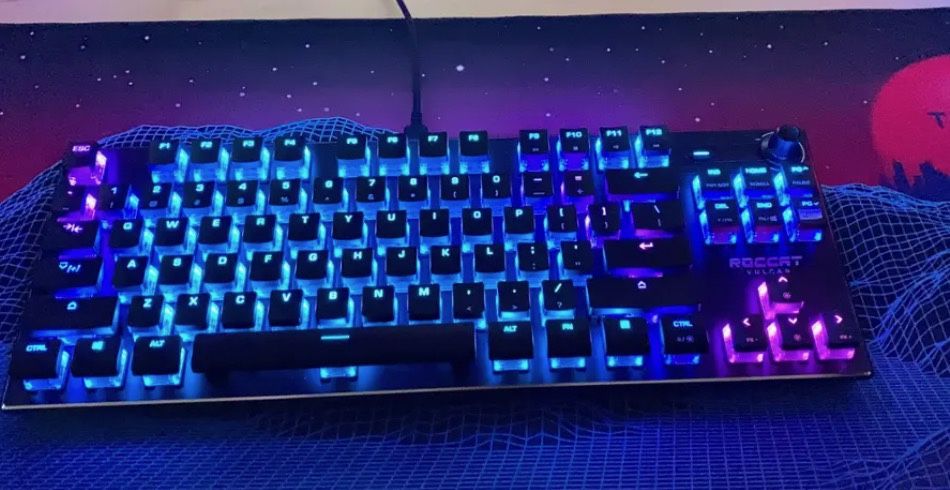 Gaming Keyboard: ROCCAT Vulcan TKL Wired Gaming Keyboard