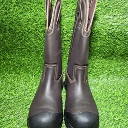 JUSTIN MEN'S WATERPROOF COMPOSITE TOE WORK BOOT 