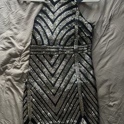 Sequin Mini Dress