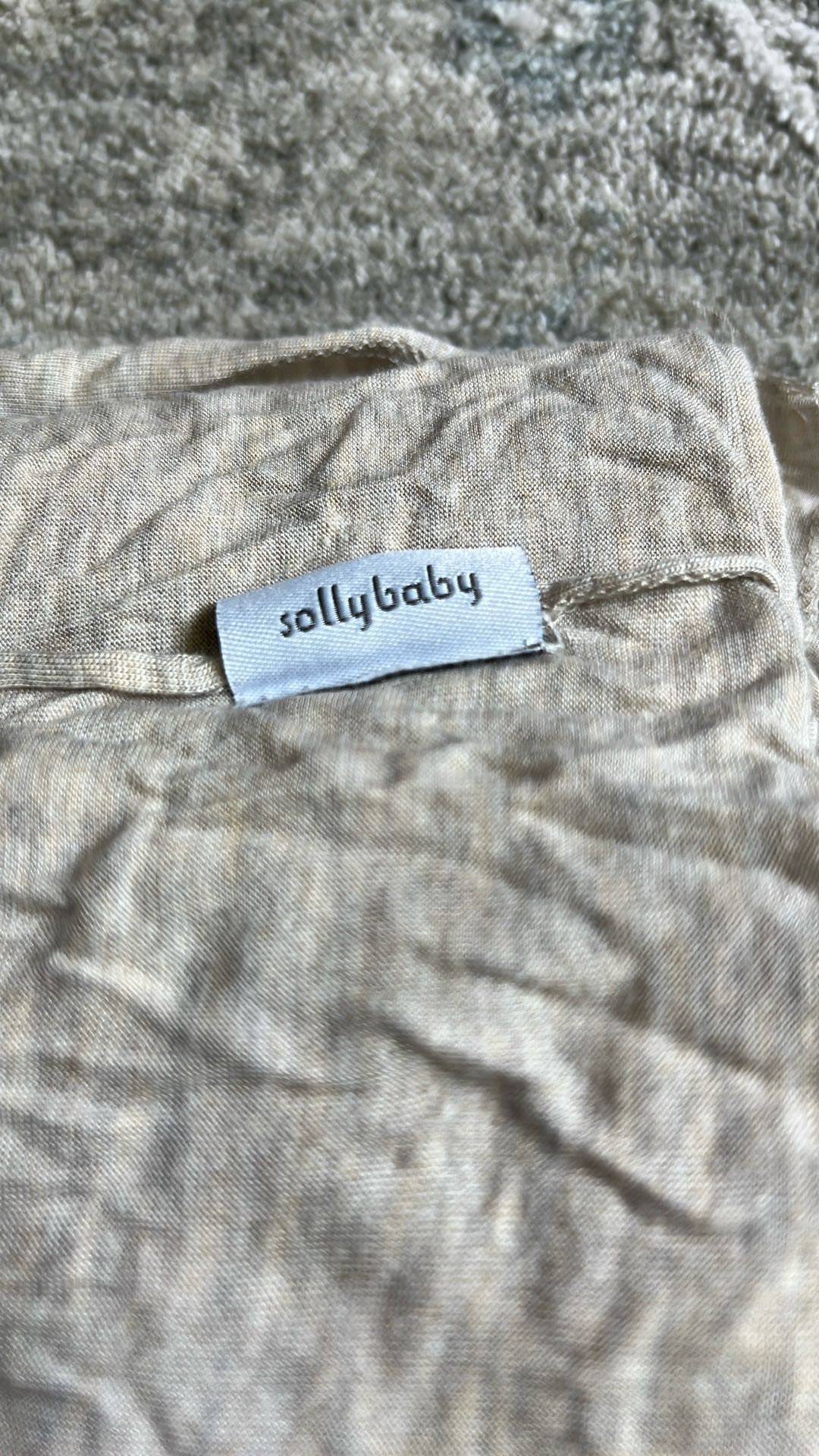 Solly Baby Wrap, Buttery-Soft Baby Carrier Newborn to Toddler 8-25 Lbs., Lightweight & Hands-Free Infant Sling Wrap, Breathable Summer Carrier, Baby W