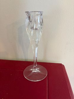Gorham Crystal Candlestick holder