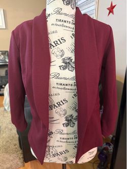 NWT blazer by Maurice’s red