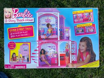 🔥 Now Only $50 bucks🔥Rare Barbie 2 Story Beach House 🔥