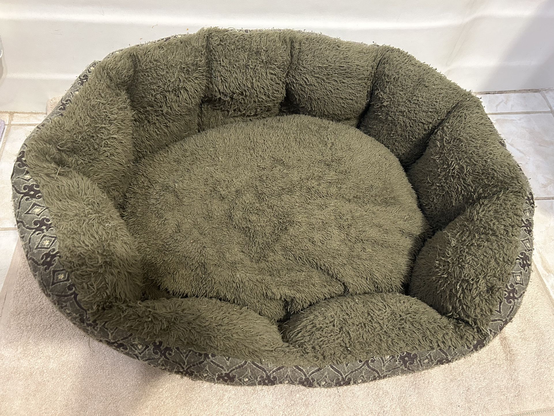 Dog Bed For Small / Medium Dog Size Measures 19” (W) & 22” (L)