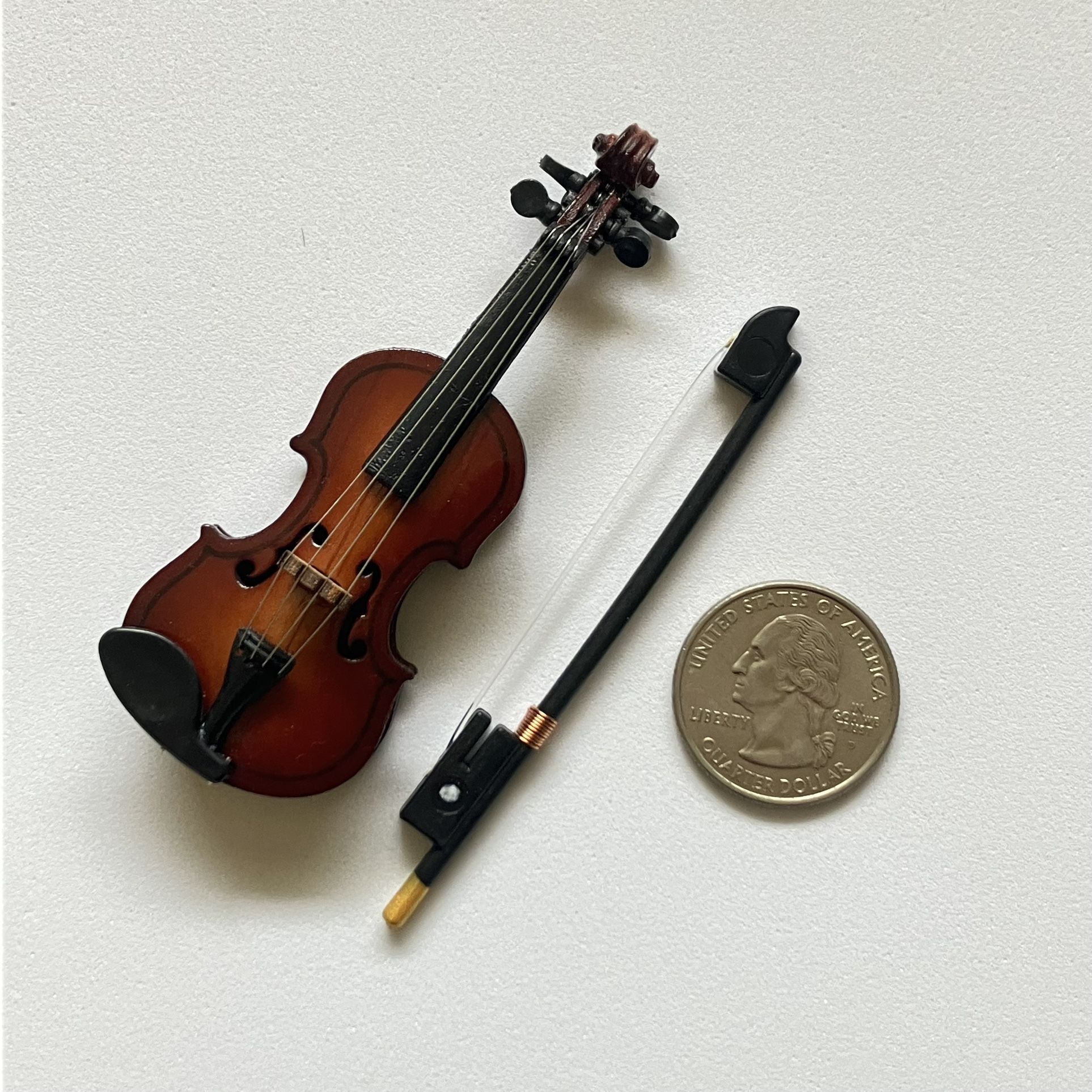 Tiny Little Fiddle with Case
