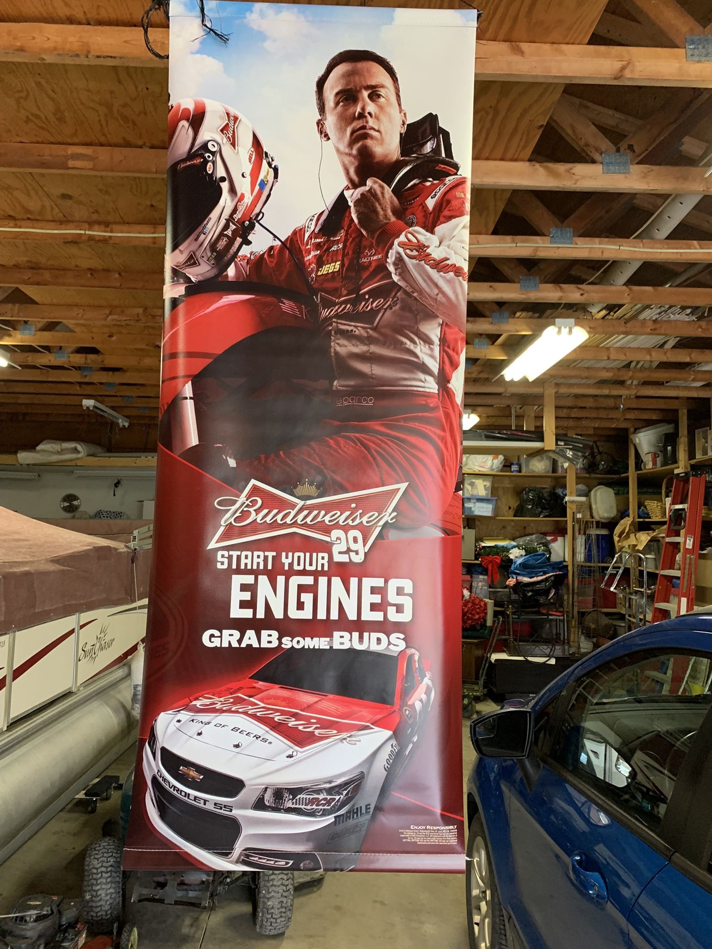 Daytona 500 Race Car #29 Banner