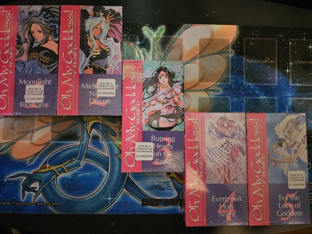 Oh My Goddess Vhs Lot Volume 1-5
