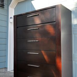 🪞 O-Palier Luxury 6 Drawer Wood Dresser (42 x 18.5 x 56) 🚚 FREE Delivery