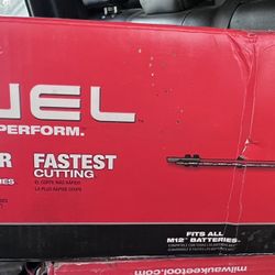 New Milwaukee M12 FUEL 8 in. 12V Lithium-Ion Brushless Cordless Hedge Trimmer Kit with 4.0 Ah Battery and Charger$160