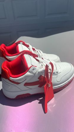 OFF- WHITE OUT OF OFFICE "OOO" LOW TOPS