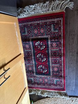 Vintage Bokhara rug
