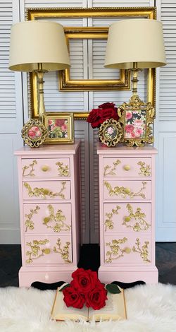 NIGHTSTAND SET (2) -WOOD