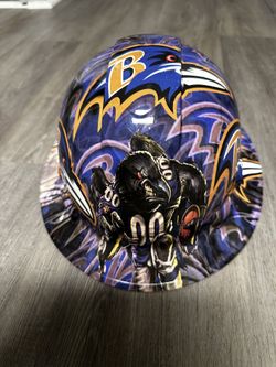 Baltimore Ravens Full Brim Safety Hardhat