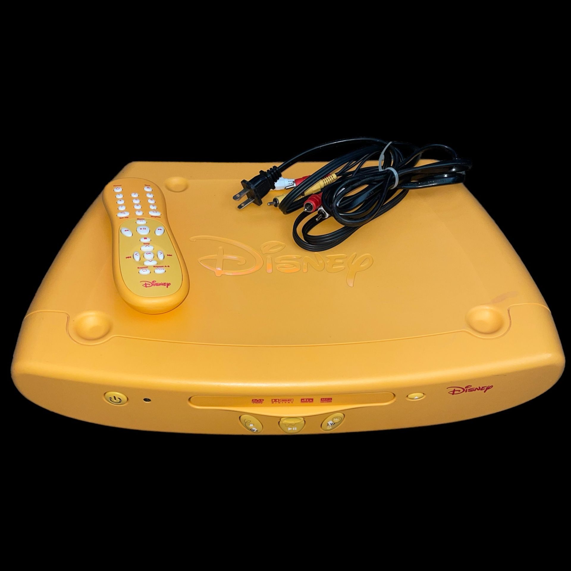 Y2K VTG 2006 Winnie The Pooh DVD Player w Remote - TESTED & WORKING