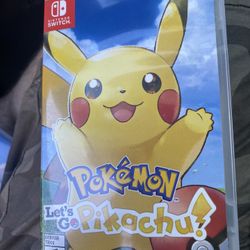Pokémon Let’s Go Pikachu Nintendo Switch **case Only **